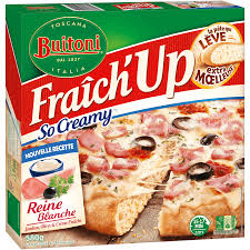 Pizza Fraich Up Creamy Reine Blanche 